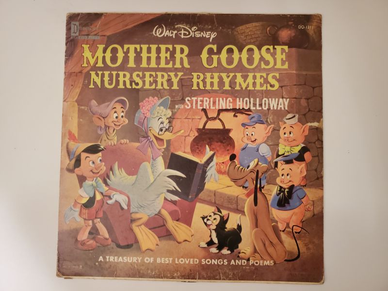 Sterling Holloway Mother Goose Nursery Rhymes vinyl record